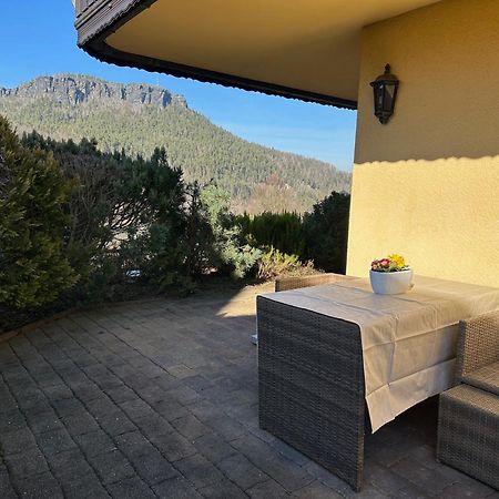 Ferienwohnung 1 Festungsblick Königstein an der Elbe Eksteriør bilde