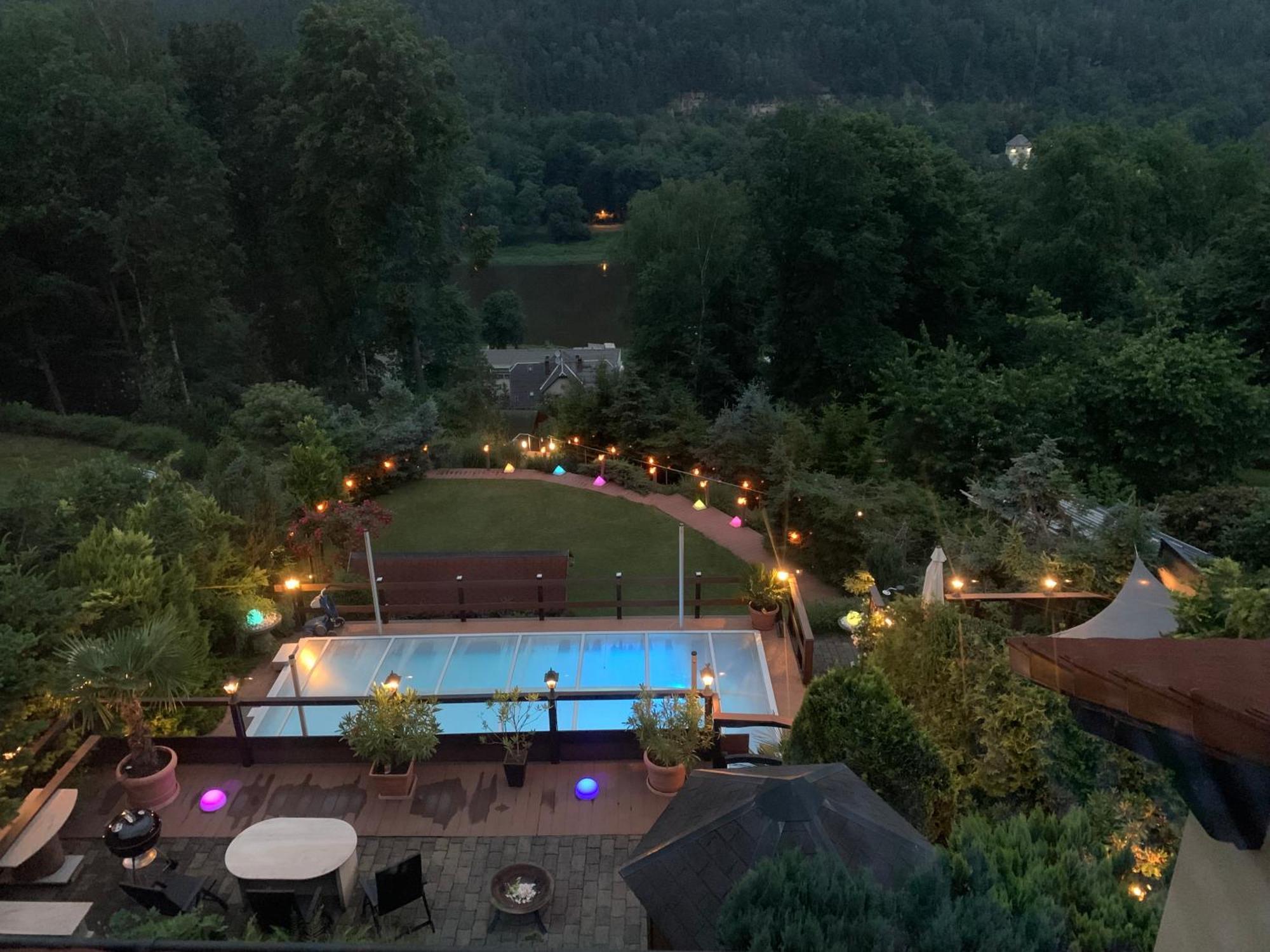 Ferienwohnung 1 Festungsblick Königstein an der Elbe Eksteriør bilde