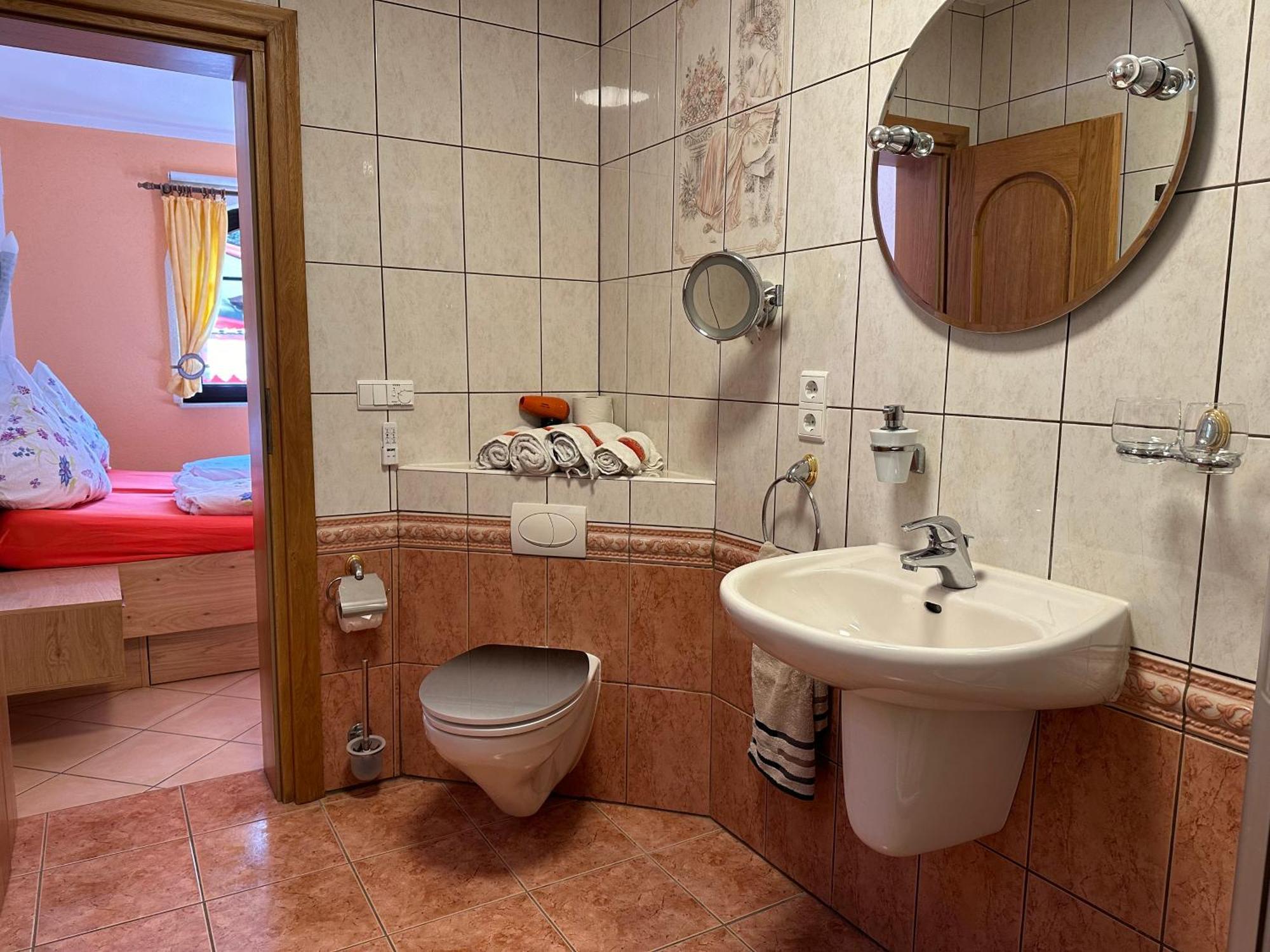 Ferienwohnung 1 Festungsblick Königstein an der Elbe Eksteriør bilde