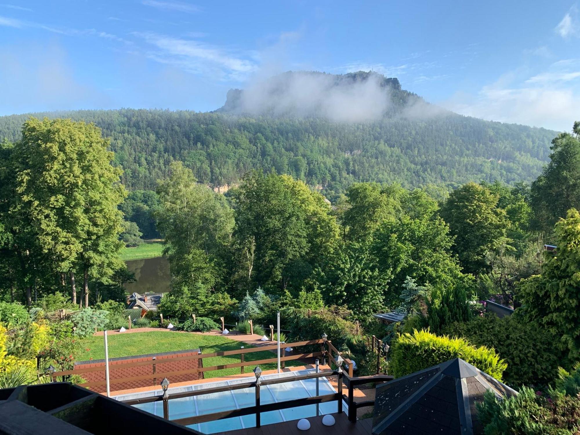 Ferienwohnung 1 Festungsblick Königstein an der Elbe Eksteriør bilde