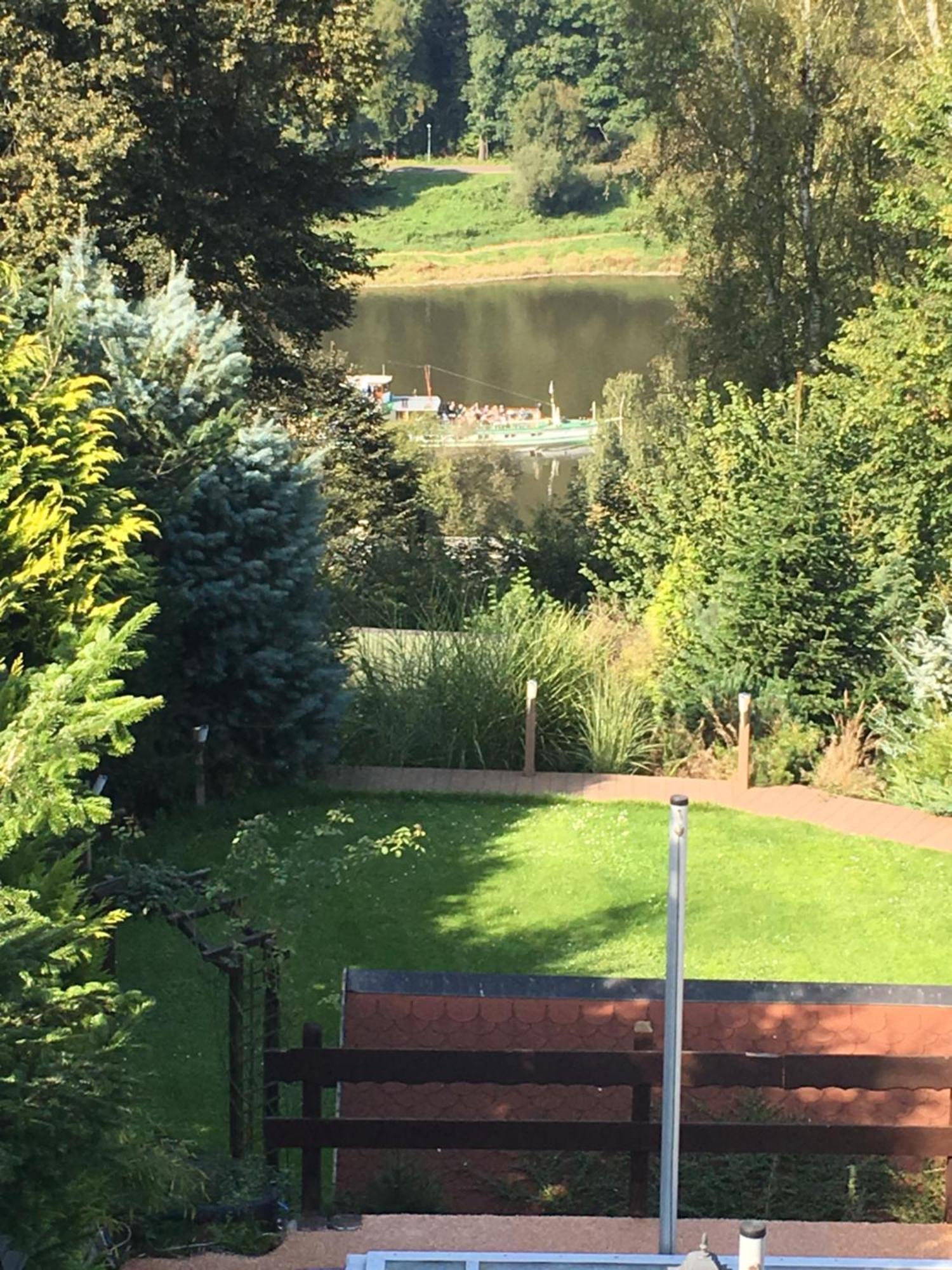 Ferienwohnung 1 Festungsblick Königstein an der Elbe Eksteriør bilde